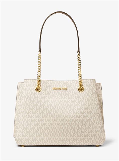 michael kors outlet teagan large logo shoulder bag|Michael Kors teagan bag.